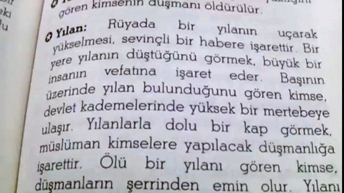 Rüyada Yılan Görmek