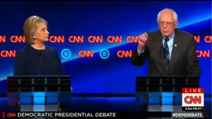 Bernie Sanders & Hillary Clinton Clash On Holding Gun Manufacturers & NRA Accountable