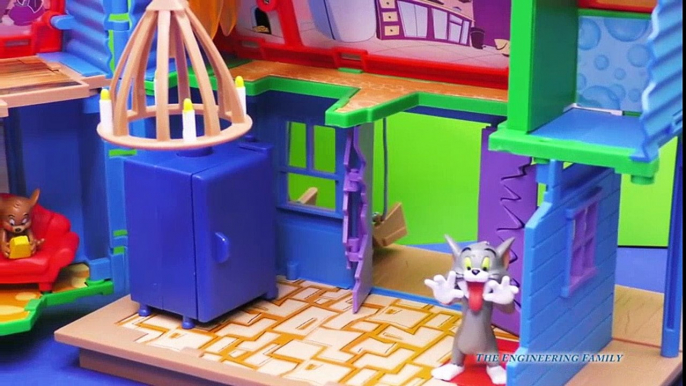 TOM AND JERRY Cartoon Network Tom & Jerry Trick House a Tom and Jerry Video Kid Toy Review  Tom And Jerry Cartoons