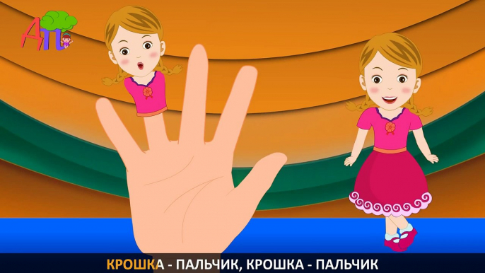 Семья пальчиков | Finger Family Rhymes in Russian | Russian Finger Family Nursery Rhyme