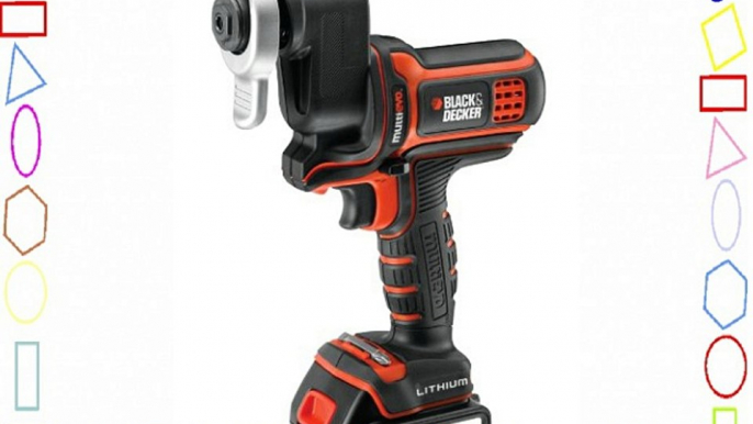 Black and Decker MTOS4-XJ - Cabezal oscilante para la multi-herramienta Multievo