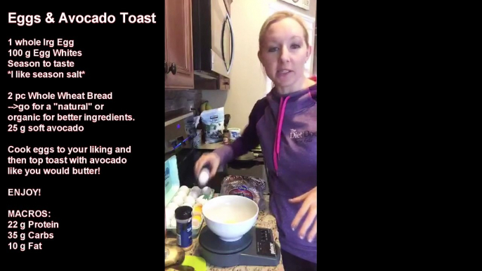 Blueberry Cottage Cheese & Eggs w/ Avocado Toast via MEAL TIME MONDAY on Periscope