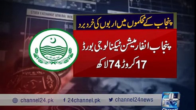 24 Report-Billions of fraud in Punjab departments