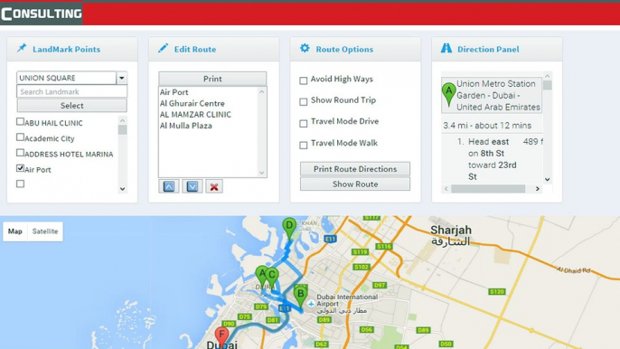 Transport Planning System