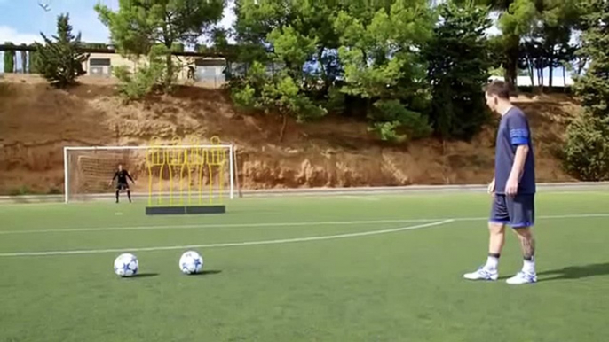 Lionel Messi Amazing Goals in Training (impossible) - YouTube