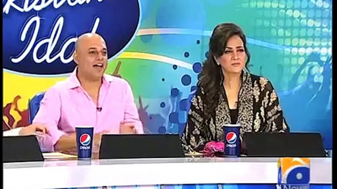 Funny Pakistan Idol Singer Made Judges Disappeared. Judges Ran Away From Stage. Must Watch