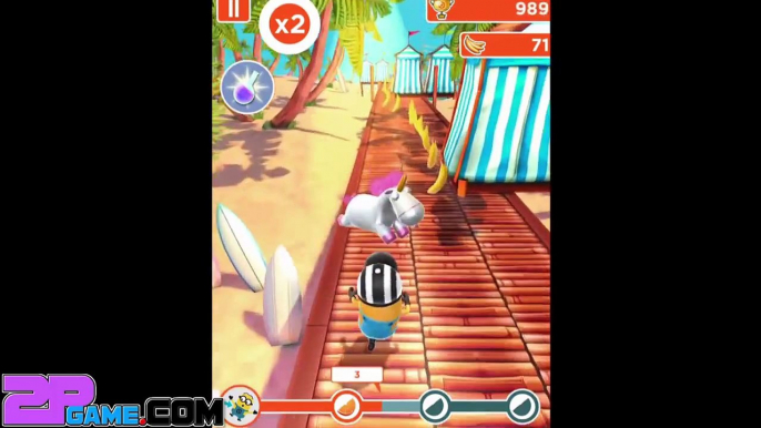 Despicable Me: Minion Rush Level 3-28 Minion Beach Walkthrough