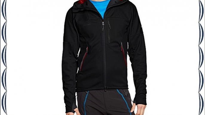 Mammut Softshelljacke Ultimate Hoody - Cortavientos para hombre color negro talla L