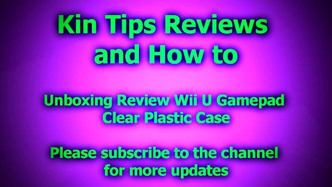 Unboxing Review Nintendo Wii U Gamepad Clear Plastic Case Cheap China Chinese Made