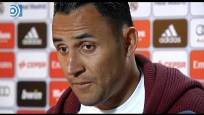 Keylor Navas: "Cuando se trabaja las cosas llegan"