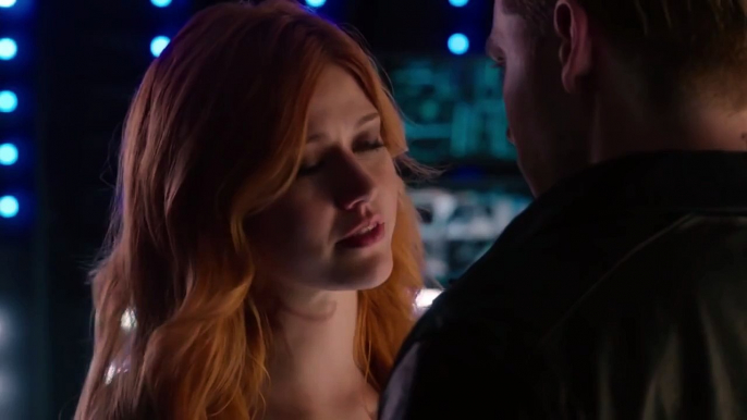 Clary and Jaces First Kiss Scene HD Shadowhunters 1x07