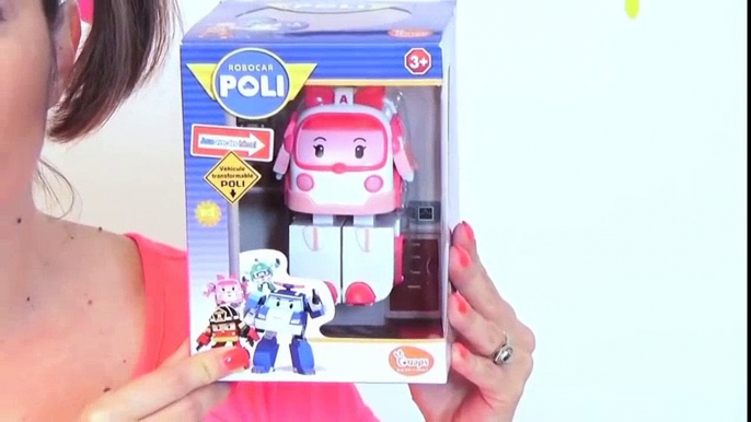 (JOUET) Robocar Poly Ambre - Ouaps - Démo Jouets  Robocar Poli Dessin Animé