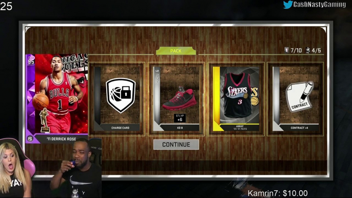 RECORD BREAKING 19 AMETHYST PULLS! MOST PULLS EVER! NBA 2k16 MyTeam MVP Pack Opening