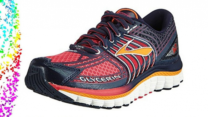 Brooks Glycerin 12 - Zapatos para correr para mujer color rot/schwarz/orange 646 talla 35.5