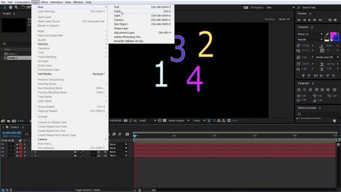 Build & Animating a Simple 3D Scene in After Effects - Pt 1 Setting Up The Scene