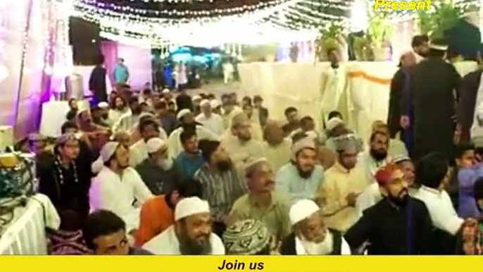 New Naat ( Jabeen Meri Ho Sange Dar ) By Zulfiqar Ali Hussaini Mehfil-e-Naat At North Karachi 12 March 2016