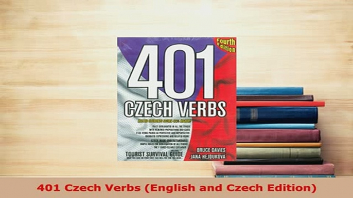 PDF  401 Czech Verbs English and Czech Edition Ebook