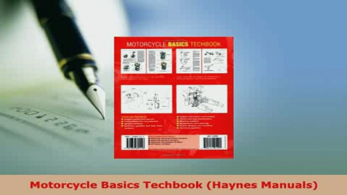 Download  Motorcycle Basics Techbook Haynes Manuals Download Full Ebook