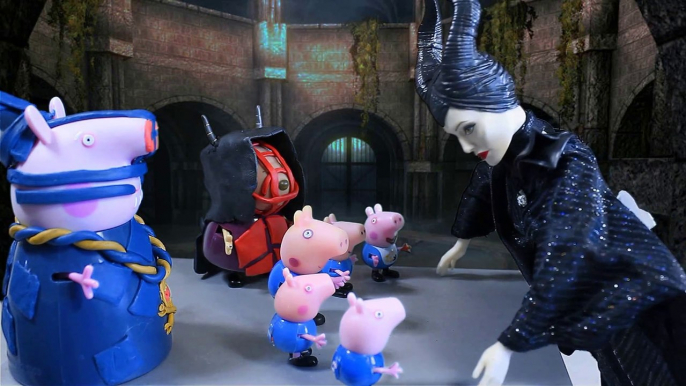 Свинка Пеппа Мультфильмы для детей Пеппа и Джордж в замке колдуньи Peppa Pig