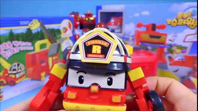 Super Wings 로보카폴리 출동 슈퍼윙스 Robocar Poli Робокар Поли 로이&호기 변신기지 장난감 Robocar Poli Super wings  Robocar Poli Dessin Animé