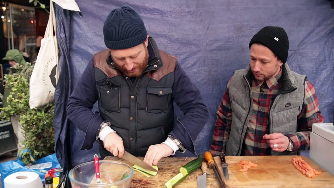 Simple Salmon Sushi | Food Busker & Hastes Kitchen