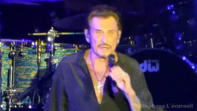 Johnny Hallyday "Quelque chose de Tennessee" à Albertville (2016)