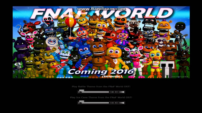 FNAF News! Episode #24 | FNAF WORLD OST SOUNDTRACKS REVEALED!