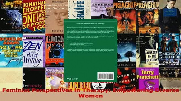 PDF  Feminist Perspectives in Therapy Empowering Diverse Women Download Full Ebook