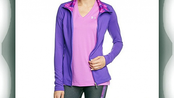 Under Armour Jacke Perfect Jacket - Chaqueta de running para mujer color morado talla XS