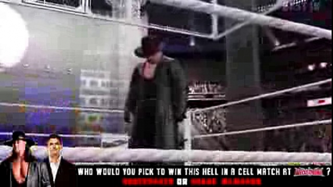 WWE Wrestlemania 32 - The Undertaker vs Shane Mcmahon Hell In A Cell Match