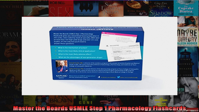 Master the Boards USMLE Step 1 Pharmacology Flashcards