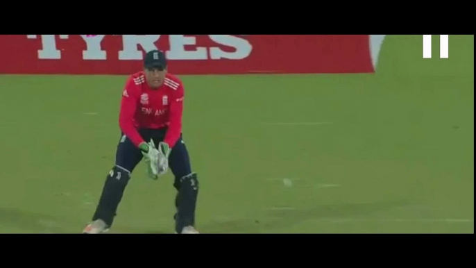 Martin Guptill Wicket New Zealand Vs England Semi Final T20 World Cup 2016 - highlights