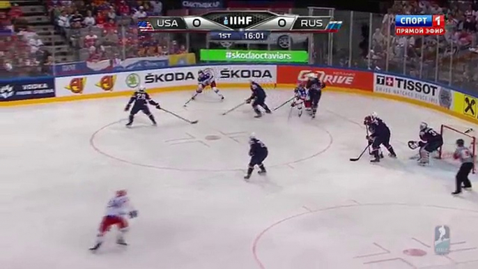 Россия США Полуфинал Хоккей ЧМ 2015  Russia vs USA 2015 semi final IIHF HD 6