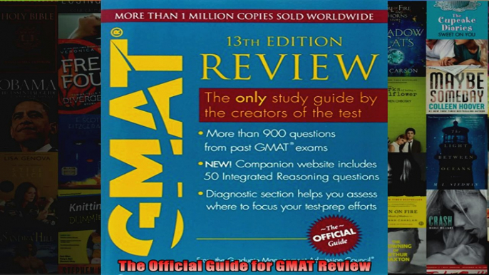 The Official Guide for GMAT Review