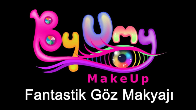 Fantastik Parti Makyajı - Göz Makyajı - Örümcek Ağı - ByUmy Makyaj Videoları