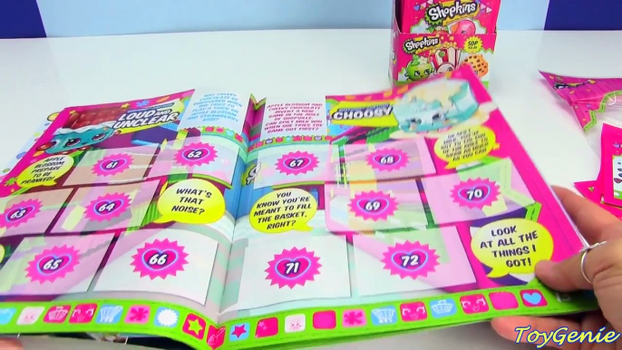 Shopkins Sticker Album with Collectible Stickers