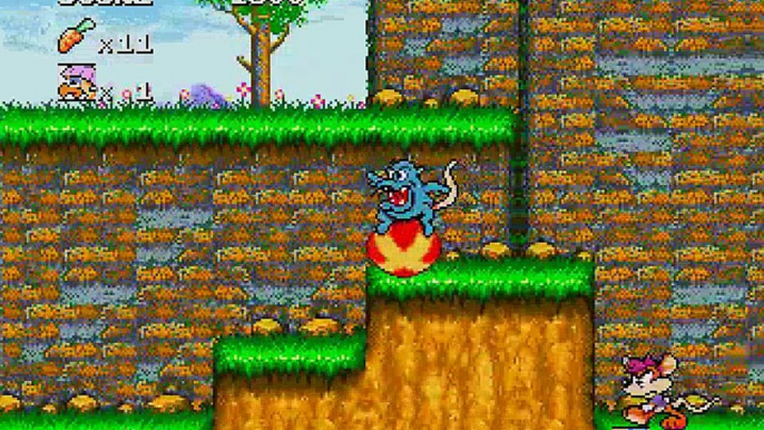 Tiny Toon Adventures - Buster's Hidden Treasure Sega Gameplay 
1  TINY TOON ADVENTURES Old Cartoon