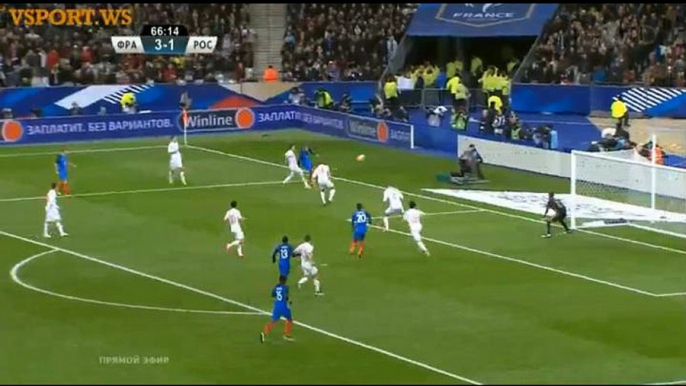 Goal Yuri Zhirkov - France 3-2 Russia (29.03.2016) Frendly Match