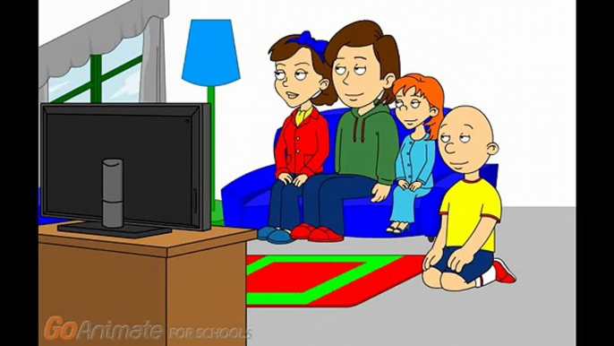 Caillou Watches The Kids Choice Awards/Grounded