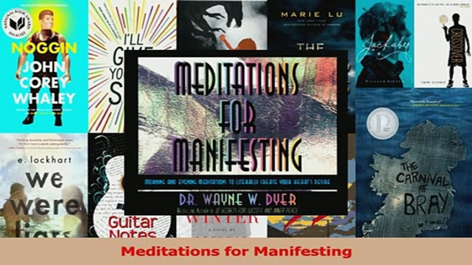 Download  Meditations for Manifesting Ebook Online