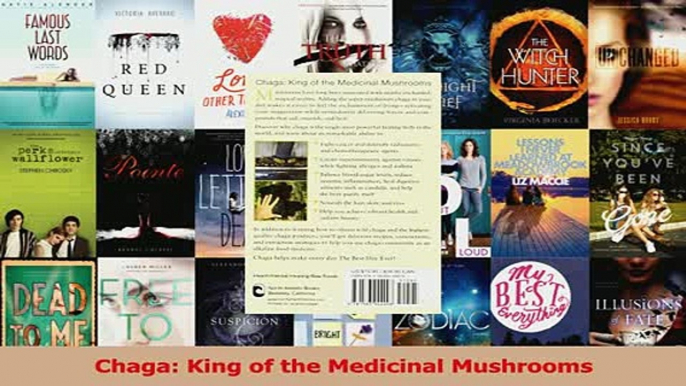 Read  Chaga King of the Medicinal Mushrooms Ebook Free