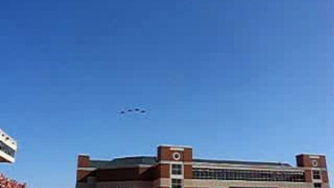 Oklahoma State F-16 Flyover