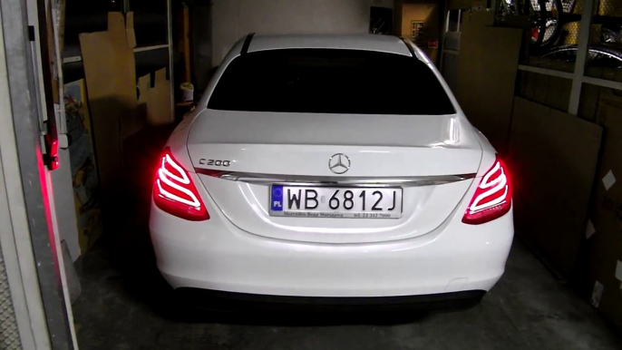 Mercedes Benz W205 Trunk Space Boot Size TEST POJEMNOSCI BAGAZNIKA C200 2015 Review