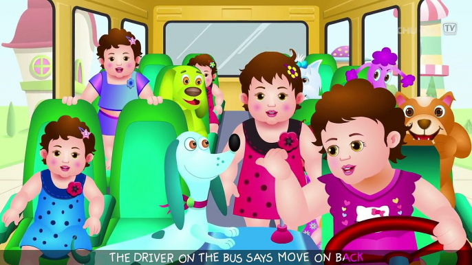 Wheels On The Bus | Popular Nursery Rhymes Collection for Children | ChuChu TV Rhymes Zone