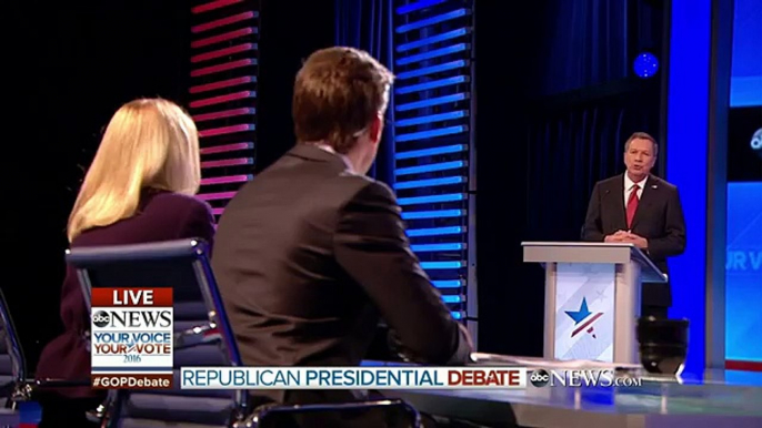Republican Debate 2016  GOP New Hampshire Debate on ABC News [FULL 1st Hour] 24