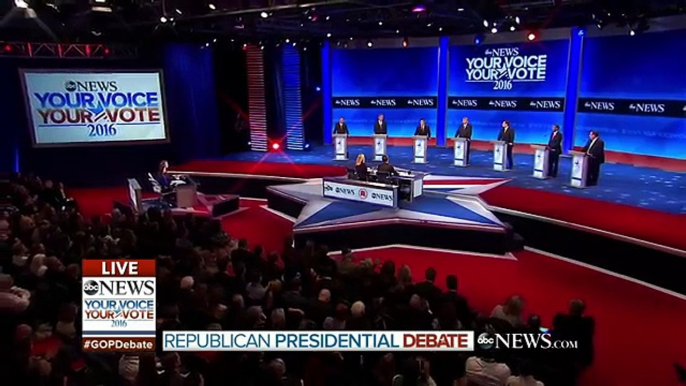 Republican Debate 2016  GOP New Hampshire Debate on ABC News [FULL 1st Hour] 34