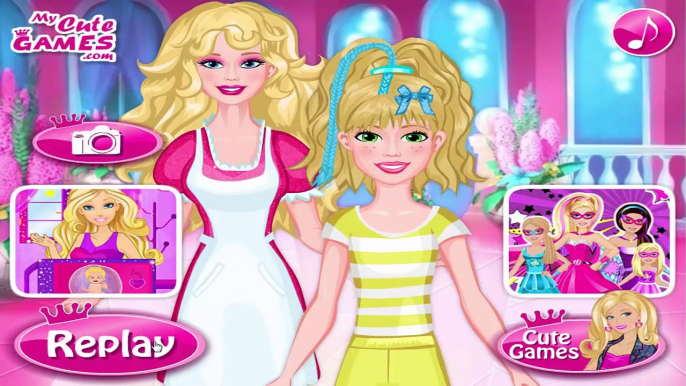 Barbie Hair Salon - Barbie Games for Girls - Barbie Video Game