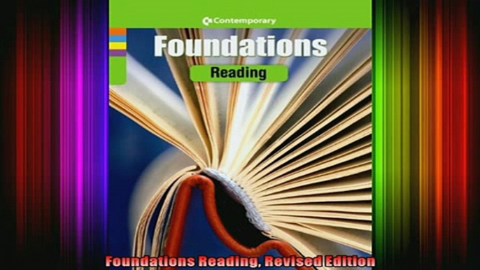 Read  Foundations Reading Revised Edition  Full EBook