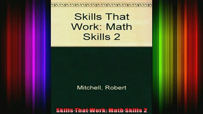 Read  Skills That Work Math Skills 2  Full EBook