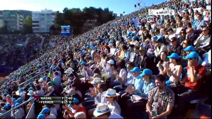 Albert Montanes vs Joao Sousa open Banc de Sabadell live - Open Ball Boy - tommy robredo - nico almagro